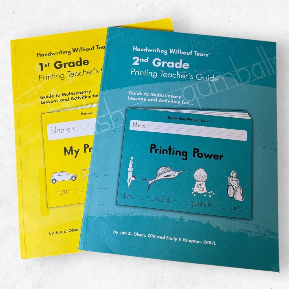 Handwriting Without Tears Teacher's Guide 1st and 2nd Grade